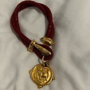 Susan Shaw| Bulldog Medallion Bracelet
